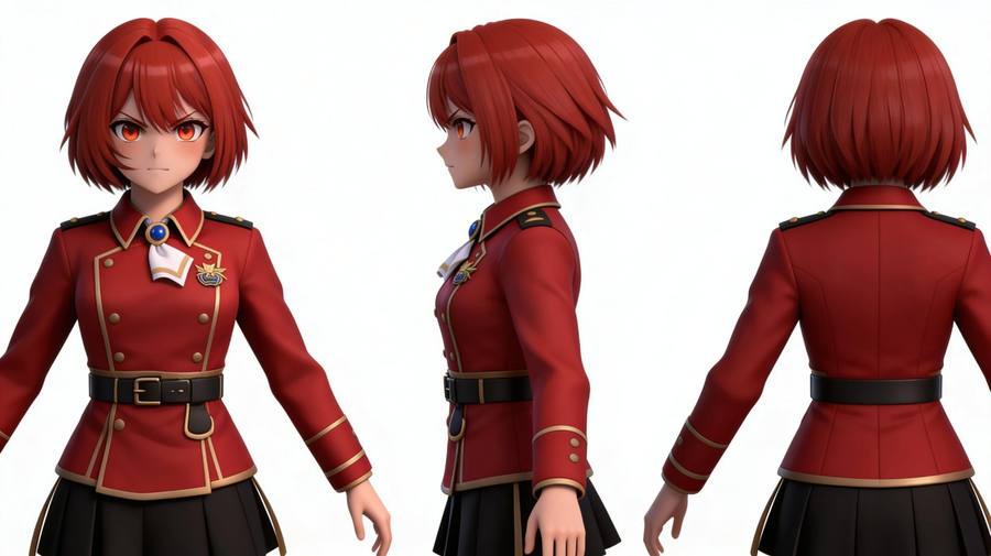 Kim Kha — 3D Turnaround